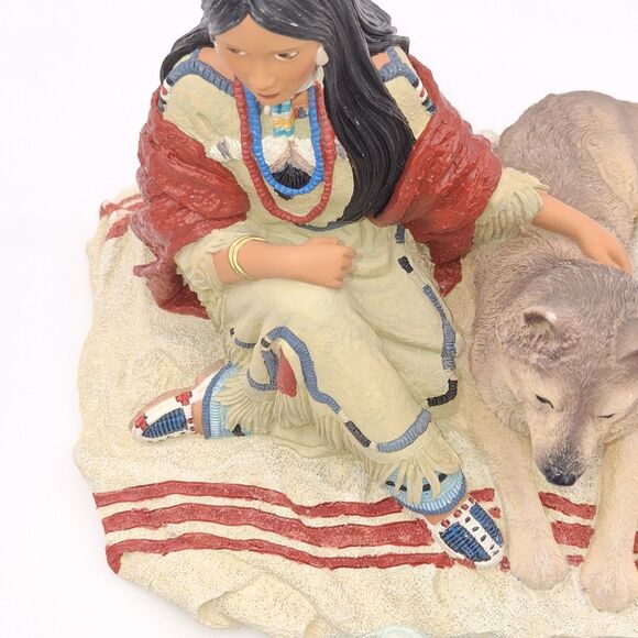 VTG 1994 Hamilton Collection Snow Princess From the Princesses of the Plains - Picture 15 of 15